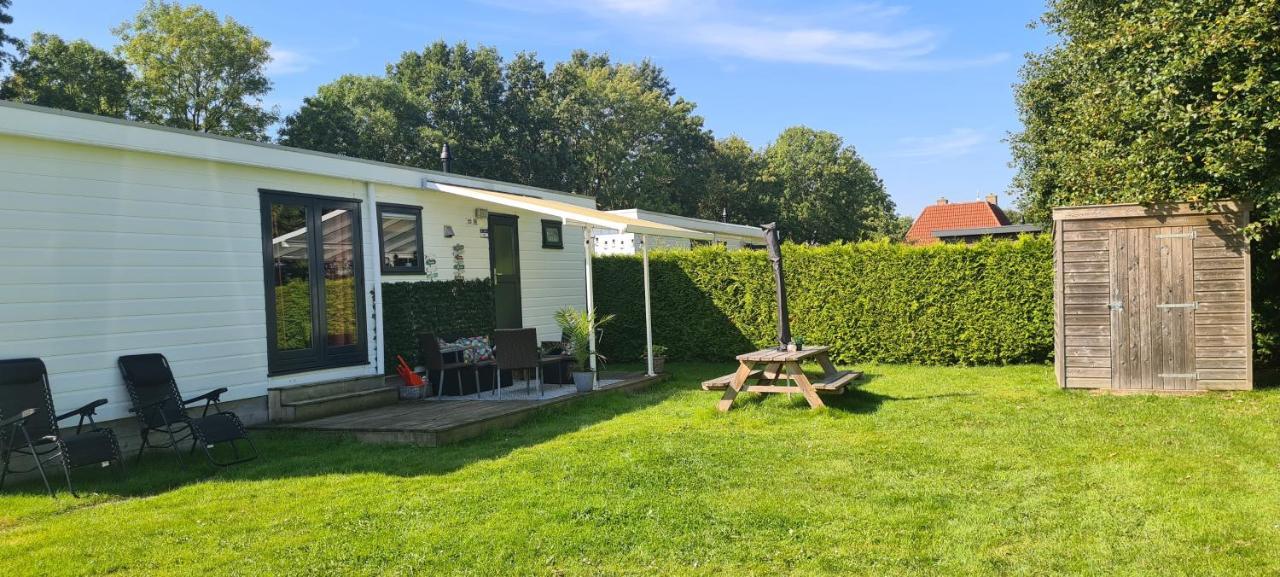 Gezellige Chalet Met Grote Privetuin. Dronrijp Екстериор снимка